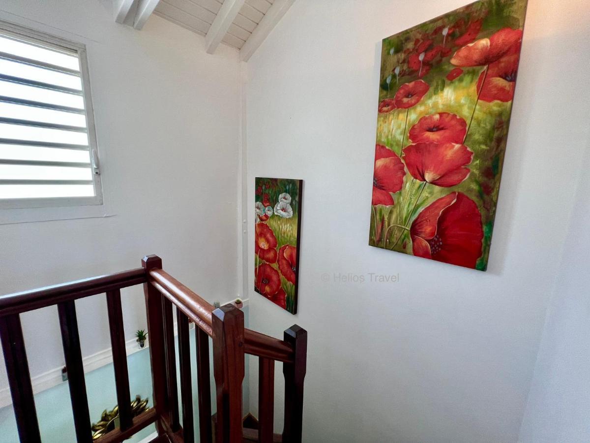 Villa Sisley, 2 Chambres, Piscine Privee, Plage A 100 M 세인트 로즈 외부 사진