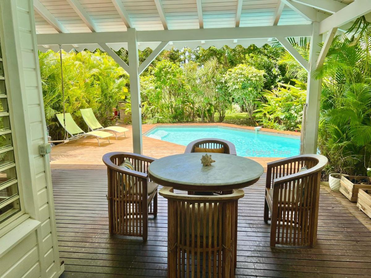 Villa Sisley, 2 Chambres, Piscine Privee, Plage A 100 M 세인트 로즈 외부 사진